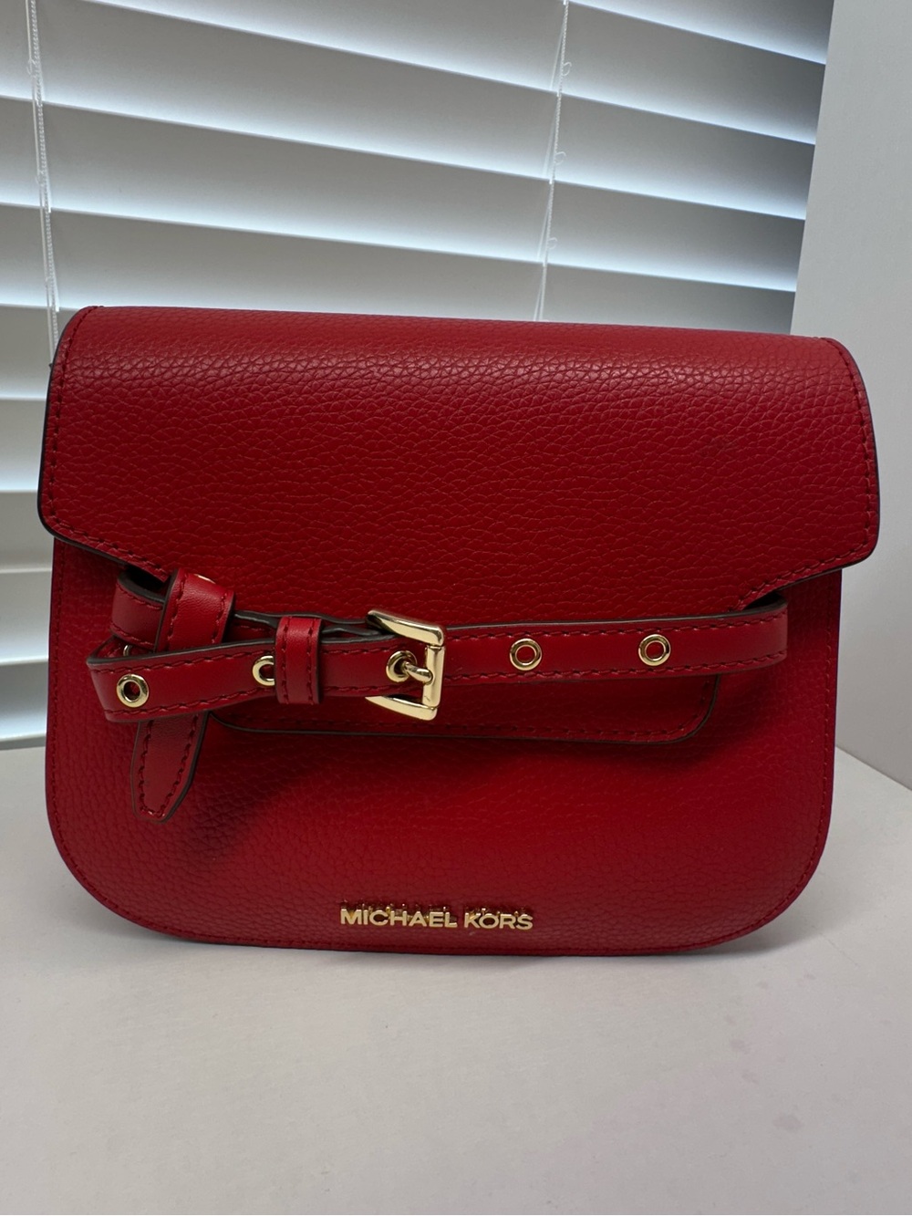 Michael Kors Emilia Small Leather Crossbody Bag